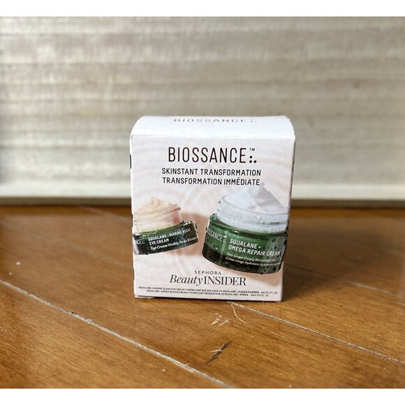 Biossance Squalane+Marine Algae Eye Cream Squalane+Omega Repair Moisturizer NEW - Picture 1 of 5